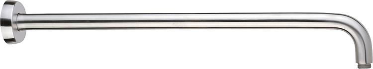 Wand-Anschlussrohr für Kopfbrausen, rund