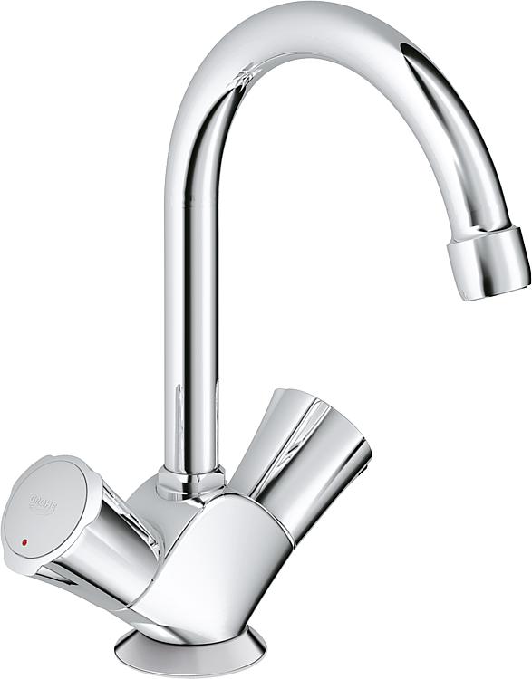 Grohe 2-Griff Waschtischmischer Costa, schwenkbar