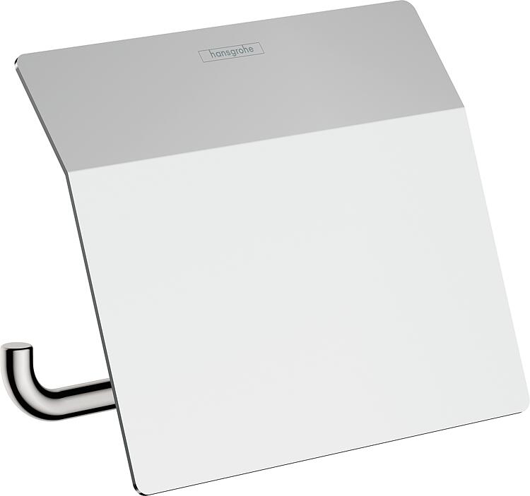 Hansgrohe Papierrollenhalter AddStoris, mit Deckel