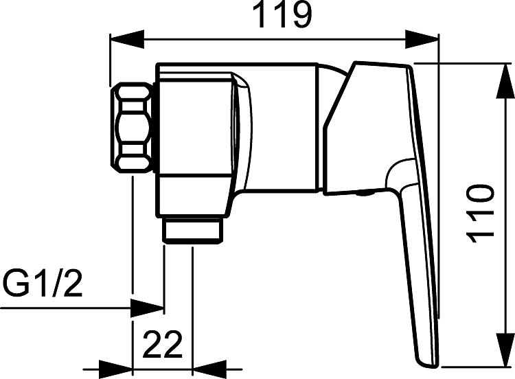 Hansa Brausemischer HansaPolo