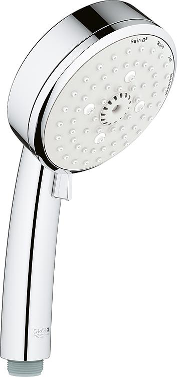 Grohe Handbrause Tempesta C100, 4 Strahlarten