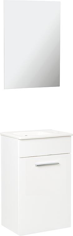 Gäste-Badmöbel-Set Helneo 2.0, 385 mm Breite