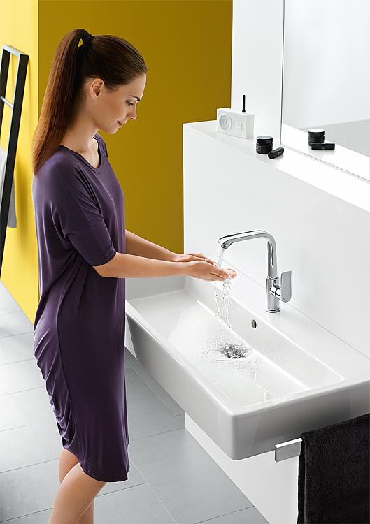 Hansgrohe Waschtischmischer Metris 230, schwenkbar
