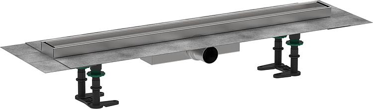 Hansgrohe Duschrinne RainDrain Compact Komplettset für flache Installation befliesbar