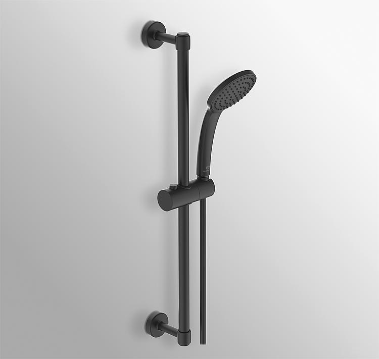 Brause-Set Heldeal, schwarz