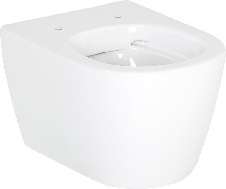 Wand-Tiefspül-WC Helaimera Compact, spülrandlos