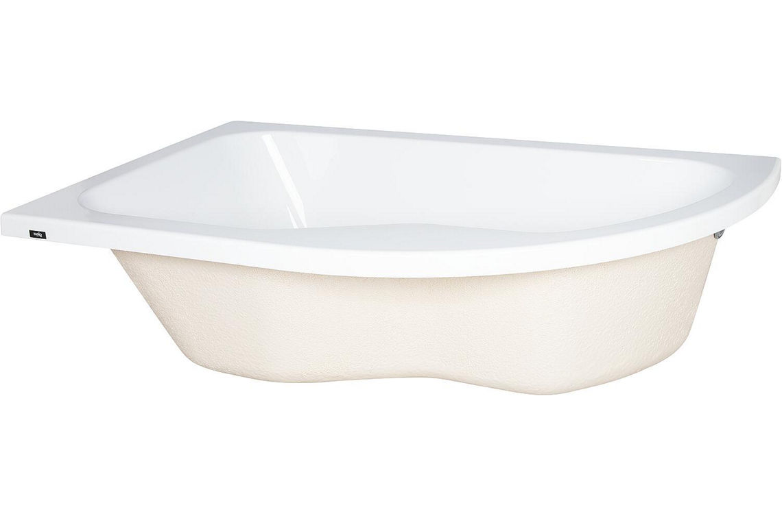 Eck-Badewanne-Helandelle, Rundung rechts