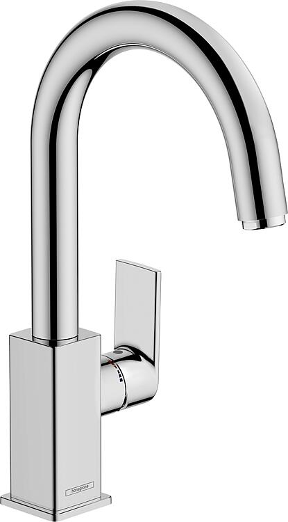 Hansgrohe Vernis Shape Einhebel-Waschtischmischer mit Schwenkauslauf 210
