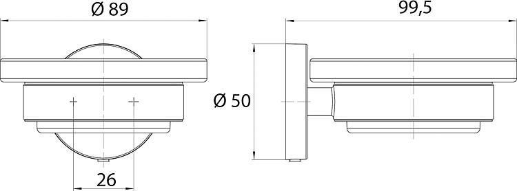 Emco Seifenhalter Round