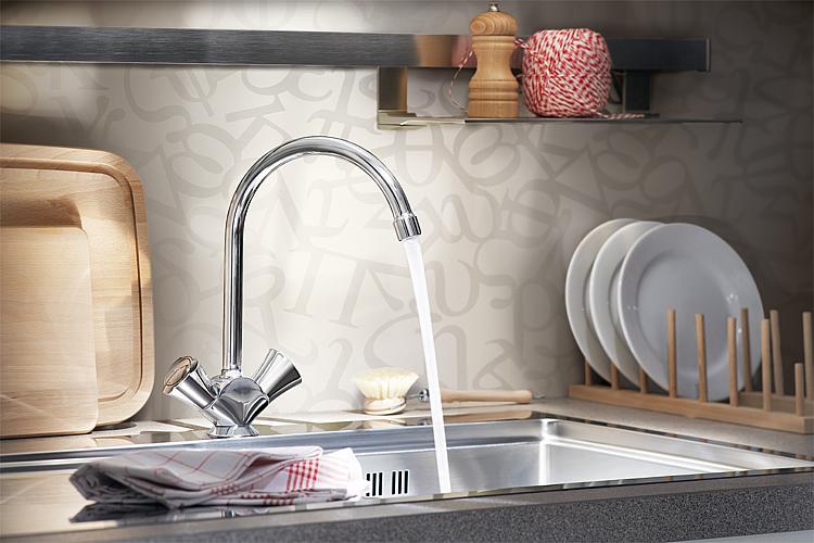 Grohe 2-Griff Spültischmischer Costa