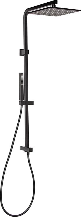 Brausesystem Helsamba II mit Umsteller, schwarz