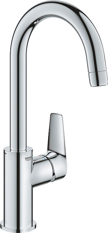 Grohe Waschtischmischer Grohe BauEdge L-Size, schwenkbar