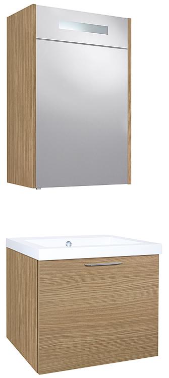 Badmöbel-Set Helekry, mit 1 Frontauszug
