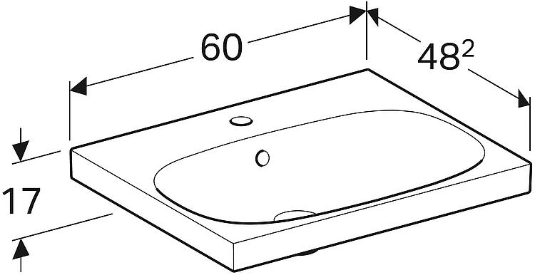 Geberit Waschtisch Acanto