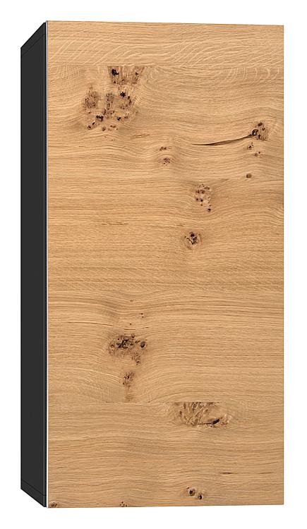 Hochschrank Helela, 800 mm Höhe, Korpus schwarz