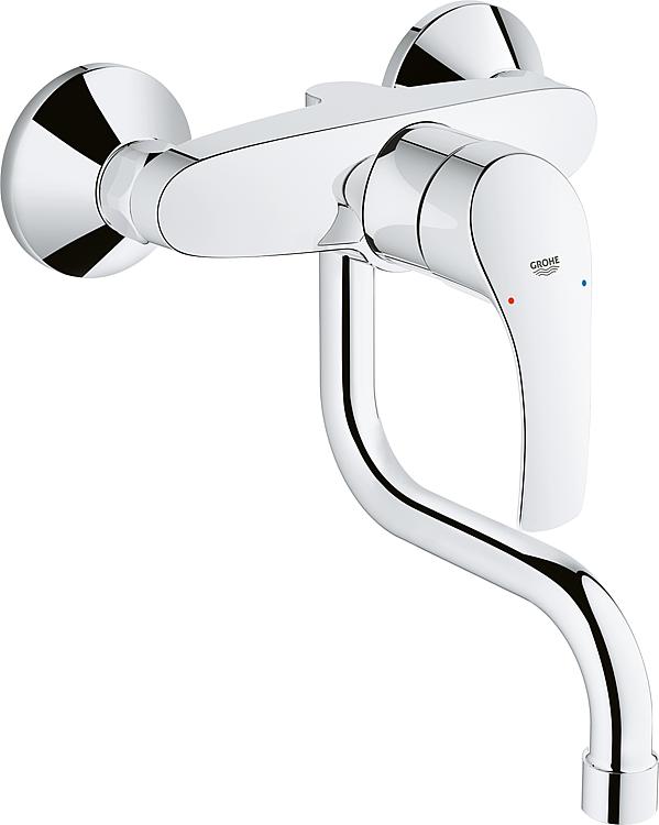 Grohe Wand-Spültischmischer Eurosmart