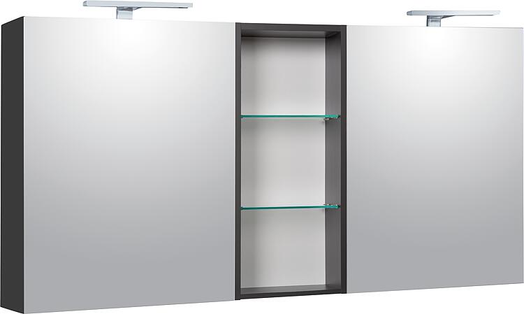 Spiegelschrank Helossa, 1550 mm Breite
