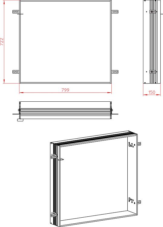 Emco Einbaurahmen Asis Prime 2