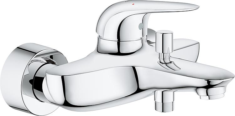 Grohe AP-Wannenmischer Eurostyle, geschlossener Hebel