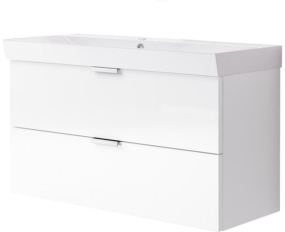 Helebsi Waschtischunterschrank mit Waschtisch 970 mm