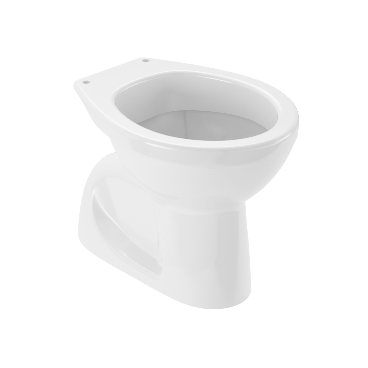 Stand-Tiefspül-WC-Set Clivia Abgang senkrecht mit Anschlussstutzen und Spar Spülkasten