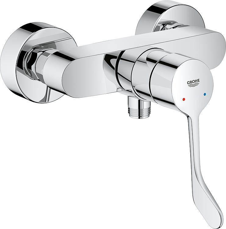 Grohe Einhebel-Brausemischer Eurosmart, langer Hebel