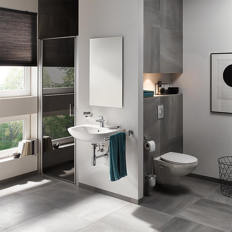 Grohe Waschtischmischer BauFlow S-Size, mit Temperaturbegrenzer