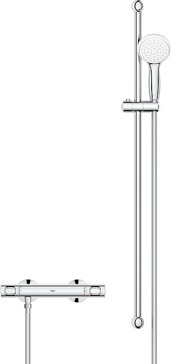 Grohe Brausethermostat-Set Grohtherm 500