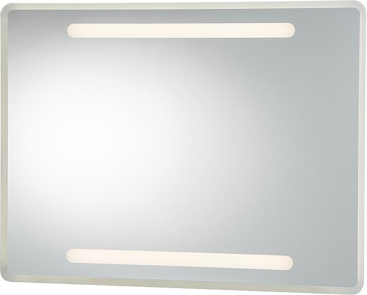 LED-Spiegel Heluco, mit Touchschalter, dimmbar