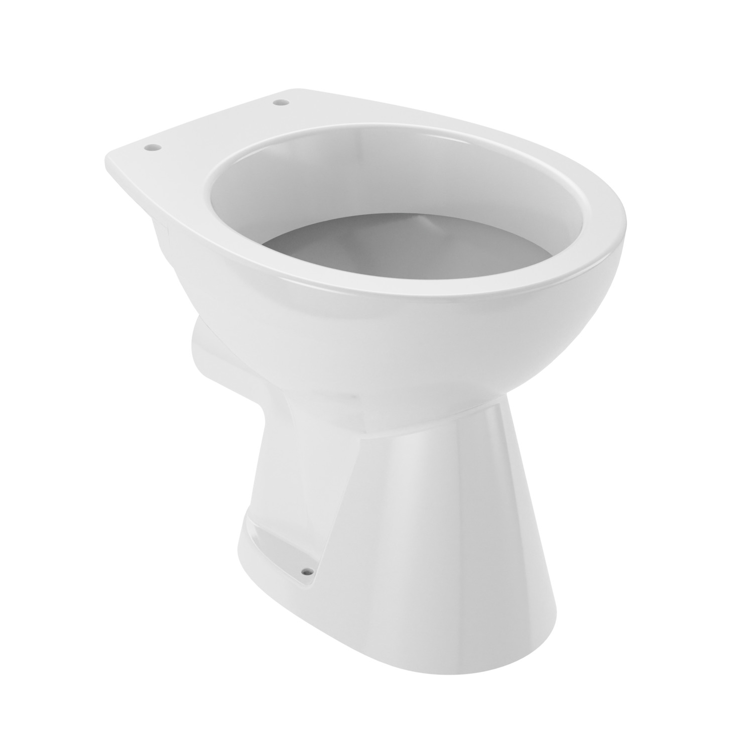 Stand-Tiefspül-WC-Set Clivia mit Anschlussbogen