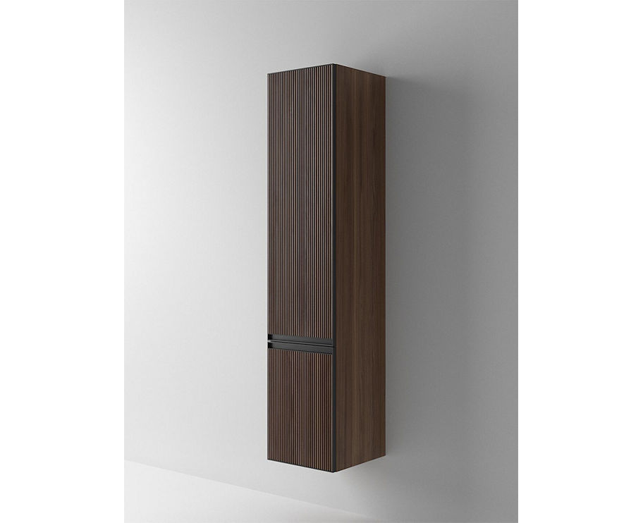 Helbenaro Hochschrank, Nussbaum, Höhe 1625 mm