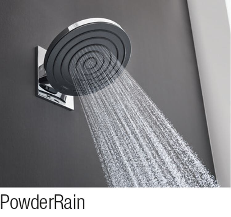 Hansgrohe Kopfbrause Pulsify 260, mit Wandanschluss