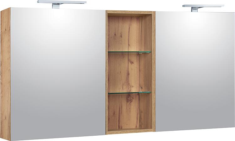 Spiegelschrank Helossa, 1550 mm Breite