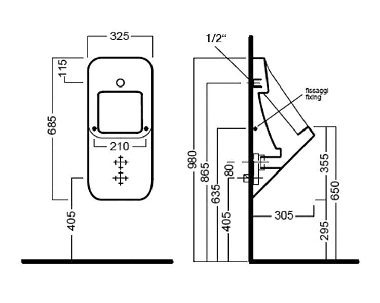 Urinal Helfusion