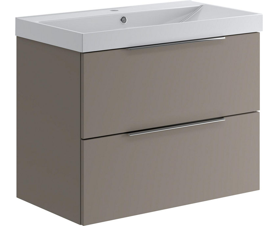 Helbali 2.0 Waschtischunterschrank mit Waschtisch 810 mm