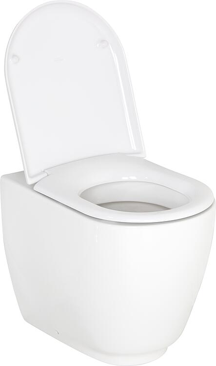Stand-Tiefspül-WC Helaimera, spülrandlos