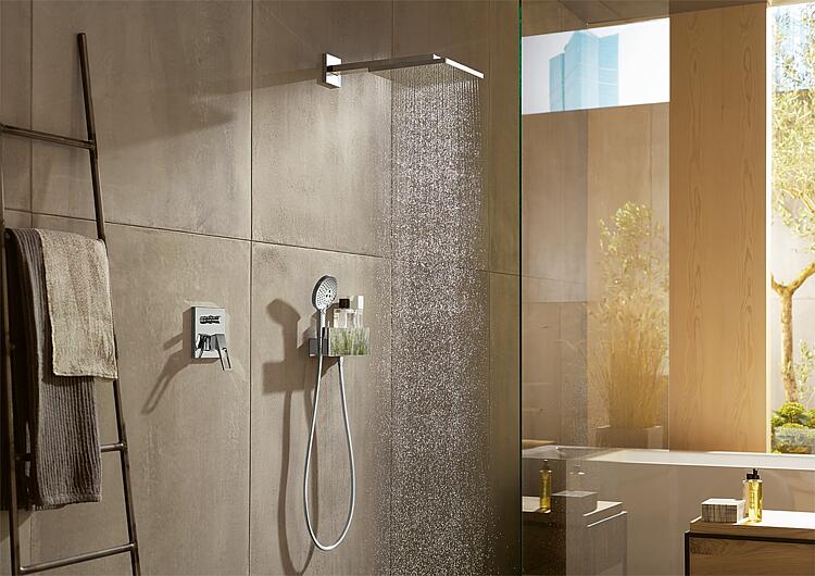 Hansgrohe Kopfbrause Raindance E 300 1jet, mit Brausearm