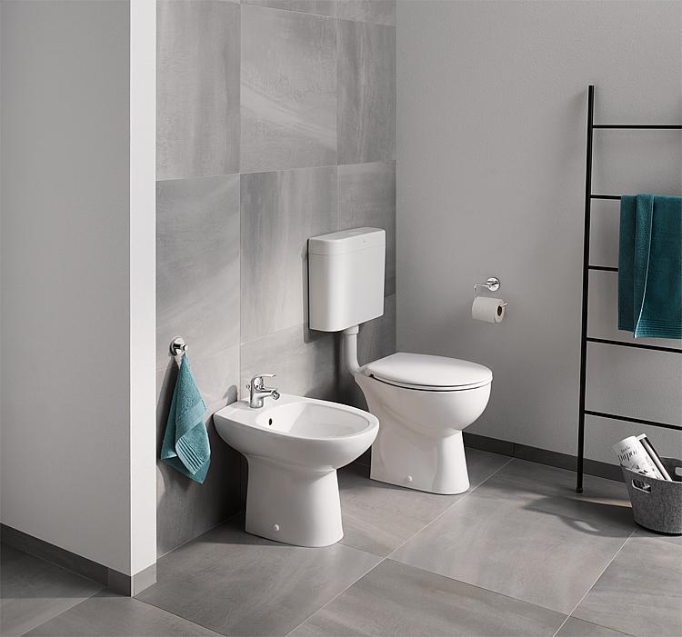 Grohe Stand-Tiefspül-WC Bau, spülrandlos