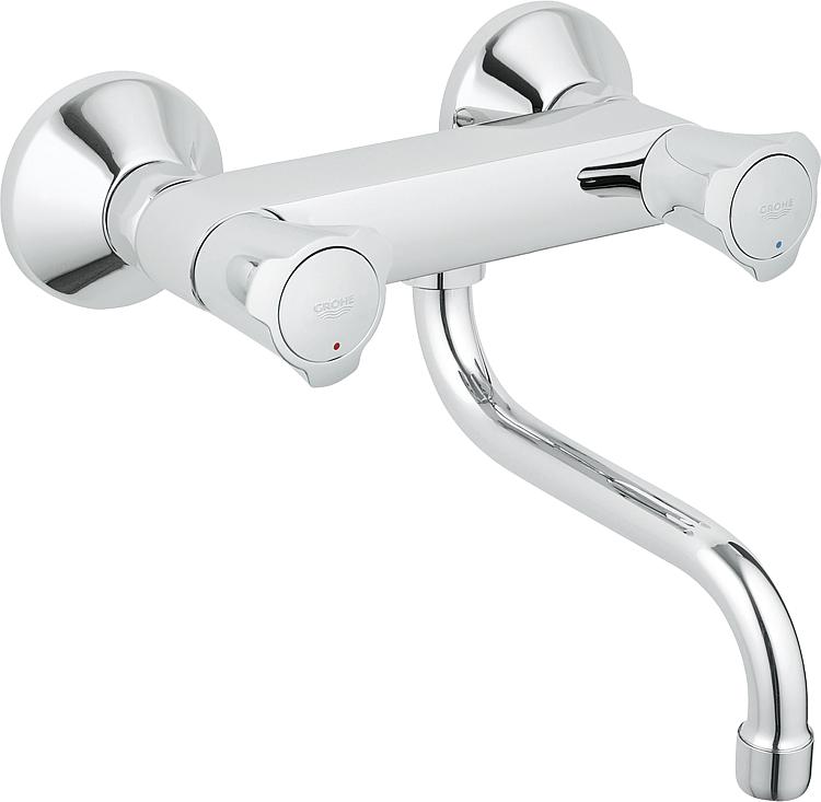 Grohe 2-Griffwandspültischmischer Costa