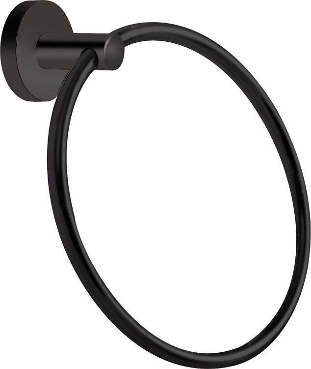 Handtuchring Heleldrid, schwarz