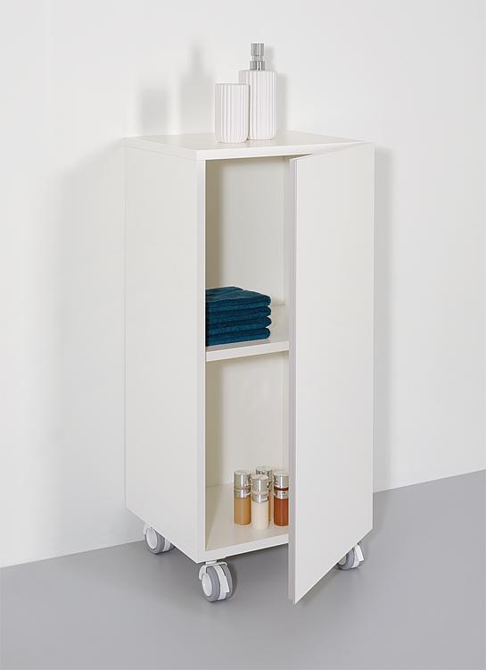 Rollcontainer Helela, Korpus weiß, 880 mm Höhe