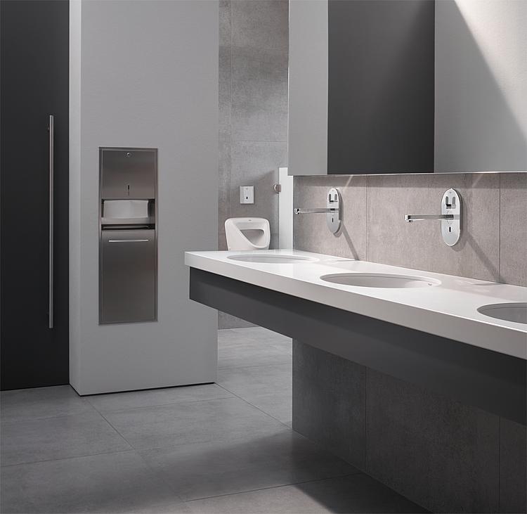 Grohe Urinal Bau Keramik, Zulauf von hinten