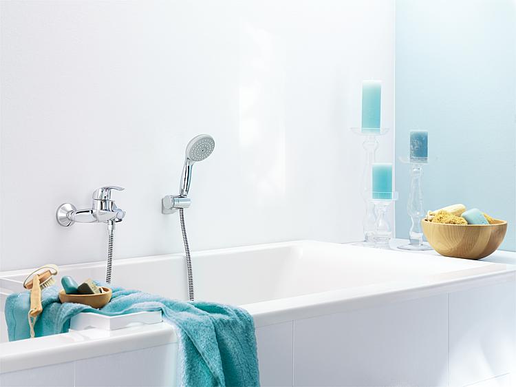 Grohe AP-Wannenmischer Eurosmart, kurze Ausführung