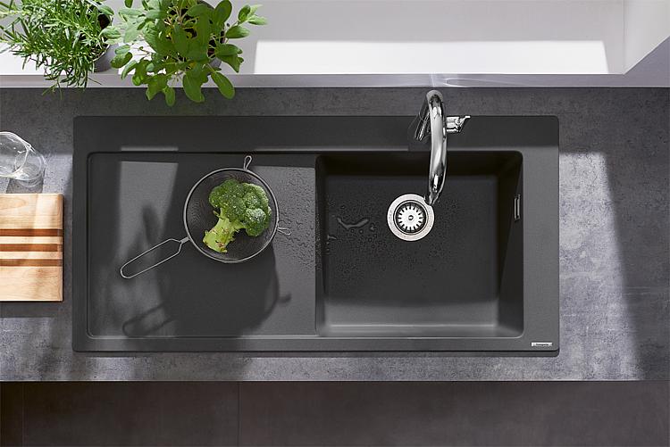 Hansgrohe Einbauspüle 450 mit Abtropffläche