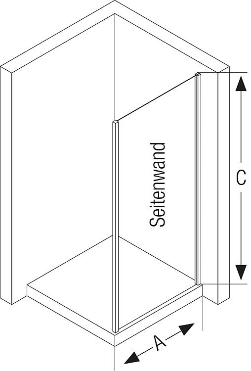 Hüppe Seitenwand Alpha 2