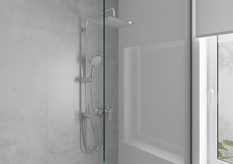 Hansgrohe Brause-System Vernis Shape Showerpipe 230 1jet Reno