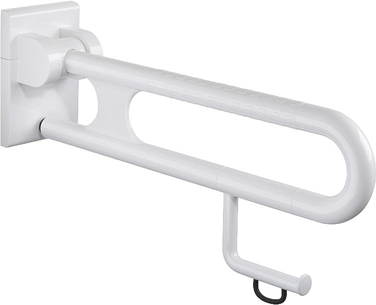 Normbau Stützklappgriff Nylon, mit Papierrollenhalter
