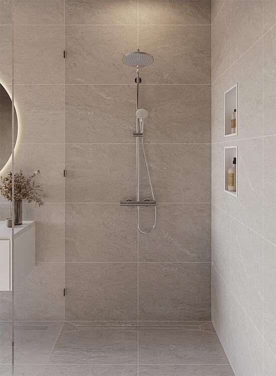 Hansgrohe Duschrinne RainDrain Original Fertigset