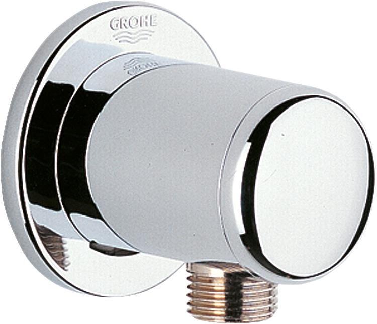 Grohe Wandanschlussbogen Relexa DN15 mit runder Rosette