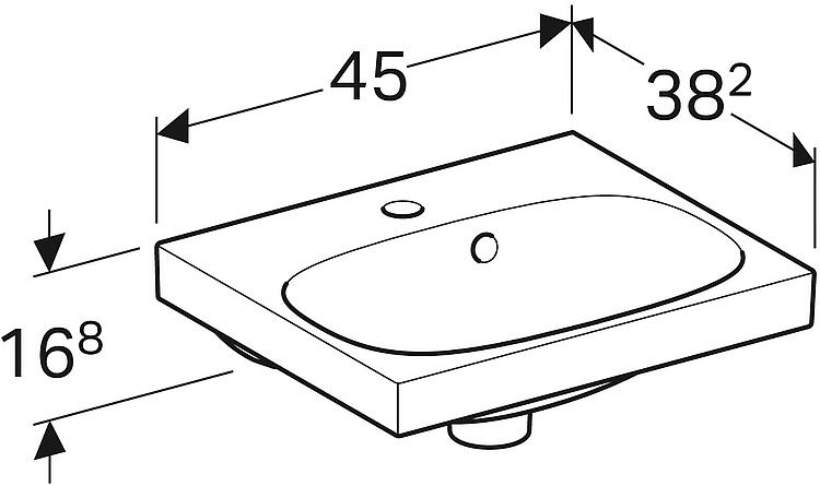 Geberit Handwaschbecken Acanto